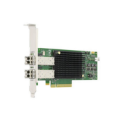 Сетевая карта Emulex LPe31002-M6 bulk Gen 6 (16GFC), 2-port, 16Gb/s, PCIe Gen3 x8, трансиверы установлены, LP+FH brackets, OEM