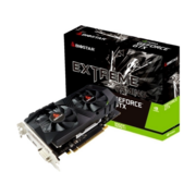 Видеокарта Biostar PCI-E GTX1050Ti-4GB NVIDIA GeForce GTX 1050TI 4Gb 128bit GDDR5 1291/7008 DVIx1 HDMIx1 DPx1 HDCP Ret