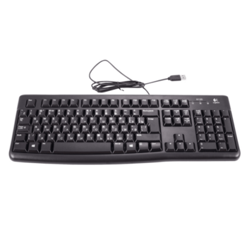 Клавиатура Logitech K120 (арт. 920-002583, M/N: Y-U0009) С КИРИЛЛИЦЕЙ