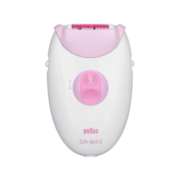 Эпилятор Braun SE3274 скор.:2 насад.:2 от электр.сети розовый/белый