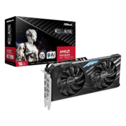 Видеокарта Asrock PCI-E 4.0 RX7600XT CL 16GO AMD Radeon RX 7600XT 16Gb 128bit GDDR6 2516/18000 HDMIx1 DPx3 HDCP Ret