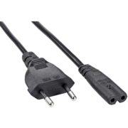 Кабель Premier 5-180 IEC C7 (2-pin) Евровилка 1.5м (5-180(0.5) 1.5) черный (Bulk)