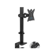 Кронштейн для мониторов Kromax CASPER-505 черный 10"-34" макс.10кг настольный поворот и наклон