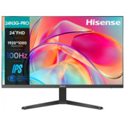 Монитор Hisense Монитор Hisense/ 24"/1920x1080, IPS, 16:9, матовый, 100Гц, время отклика 5мс, 250кд/м2, 1000:1, VGA, HDMI, черный