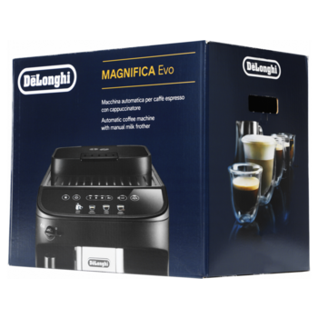 Кофемашина Delonghi Magnifica Evo ECAM290.22.B 1450Вт серебристый/черный