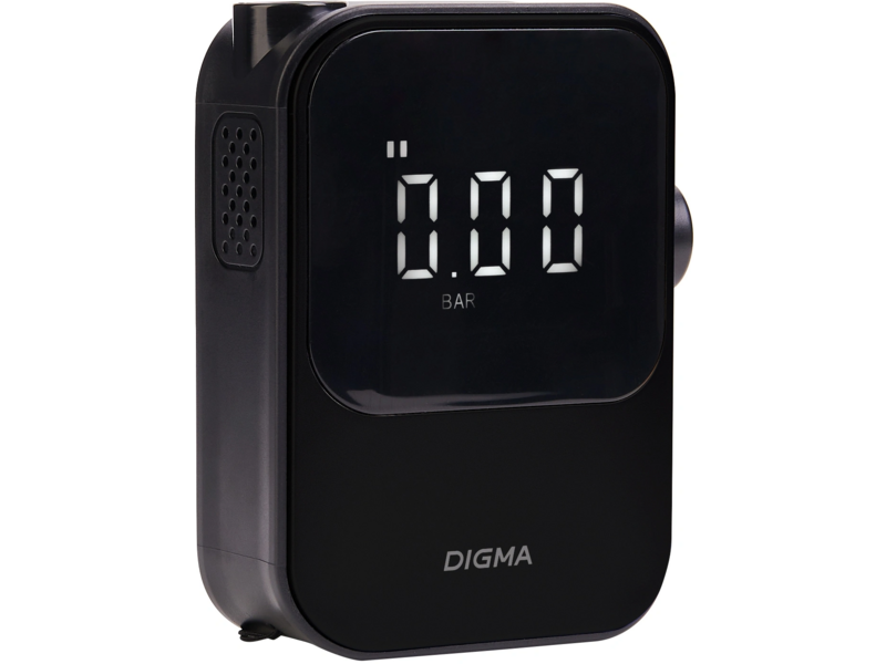 Автомобильный компрессор Digma QBK-120B шланг 0.2м