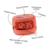 Умная колонка Yandex Станция Лайт 2 Алиса coral 6W 1.0 BT/Wi-Fi 10м (YNDX-00026ORG)