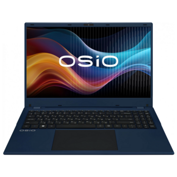 Ноутбук Osio BaseLine B150i-002c N-series N100 8Gb SSD512Gb Intel UHD Graphics 15.6" IPS FHD (1920x1080) Windows 11 Home blue WiFi BT Cam 5000mAh