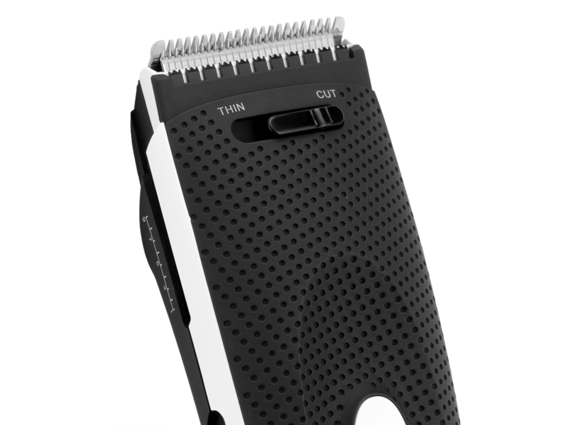 Машинка для стрижки Vitek VT-1355 белый (насадок в компл:2шт)
