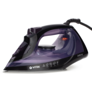 Утюг Vitek VT-8316 2400Вт черный/фиолетовый