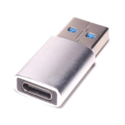 Адаптер Premier 6-071 USB 2.0 A(m) USB Type-C (f) серебристый (пакет)