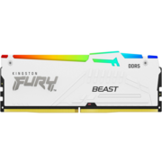 Память DDR5 32GB 6000MHz Kingston KF560C36BWEA-32 Fury Beast White Expo RGB RTL Gaming PC5-48000 CL36 DIMM 288-pin 1.35В dual rank с радиатором Ret