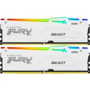 Память DDR5 2x16GB 5600MHz Kingston KF556C36BWEAK2-32 Fury Beast RGB RTL Gaming PC5-44800 CL36 DIMM 288-pin 1.25В kit single rank с радиатором Ret