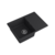 Кухонная мойка GRANFEST URBAN 668L black 1-чаша+крыло 680*490мм, монтаж: врезной, материал: кварц, цвет: черный