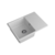 Кухонная мойка GRANFEST URBAN 668L gray 1-чаша+крыло 680*490мм, монтаж: врезной, материал: кварц, цвет: серый