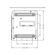 Проектор Cactus CS-PRM.01B.Full HD-A LCD 700Lm ANSI (1920x1080) 2500:1 ресурс лампы:50000часов 2xUSB typeA 2xHDMI 1.8кг
