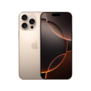 Смартфон Apple A3296 iPhone 16 Pro Max 256Gb бежевый титан моноблок 3G 4G 2Sim 6.9" 1320x2868 iOS 18 48Mpix 802.11 a/b/g/n/ac/ax/be NFC GPS Protect