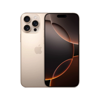 Смартфон Apple A3296 iPhone 16 Pro Max 256Gb бежевый титан моноблок 3G 4G 2Sim 6.9" 1320x2868 iOS 18 48Mpix 802.11 a/b/g/n/ac/ax/be NFC GPS Protect