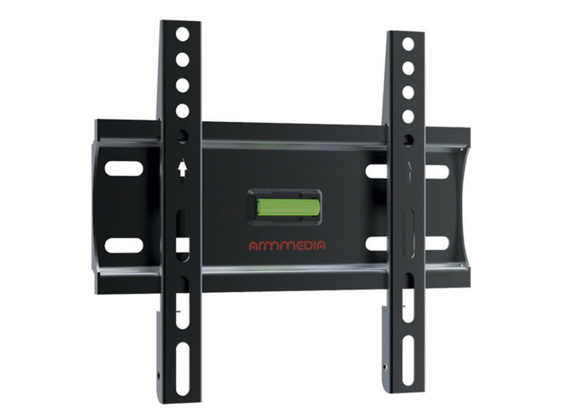 Кронштейн для ТВ ARM MEDIA PLASMA-5 black (max VESA 200x200 мм., настенный, фиксированный, max 40 кг) (10214)