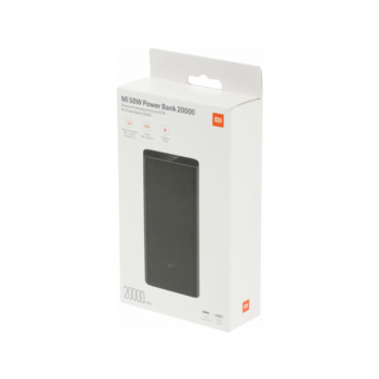 Мобильный аккумулятор Xiaomi Mi Power Bank 3 20000mAh PD 50W 5A 2xUSB-A/USB-C черный (BHR5121GL)