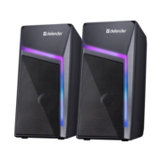Акустическая 2.0 система Defender Stellar black (6Вт, питание от USB) (65043)