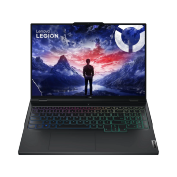Ноутбук Lenovo Legion Pro 7 16IRX9H Core i9 14900HX 32Gb SSD1Tb NVIDIA GeForce RTX4090 16Gb 16" IPS WQXGA (2560x1600) без ОС black WiFi BT Cam (83DE004HRK)