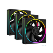 Вентилятор для корпуса ID-COOLING AF-127-ARGB-K TRIO (3 pcs, 120mm, 2000rpm, 78.0 CFM, 29.9 дБ, PWM 4-pin, ARGB, black) (AF-127-ARGB-K TRIO)