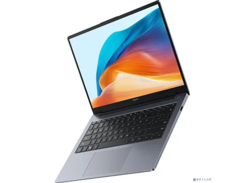 Ноутбук Huawei MateBook D 14 Core i5 12450H 16Gb SSD512Gb Intel UHD Graphics 14" IPS FHD (1920x1200) без ОС grey space WiFi BT Cam (53013XET)