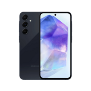 Смартфон Samsung SM-A556E Galaxy A55 5G 256Gb 8Gb темно-синий моноблок 3G 4G 2Sim 6.6" 1080x2340 Android 14 50Mpix 802.11 a/b/g/n/ac/ax NFC GPS GSM900/1800 GSM1900 Protect microSD max1024Gb