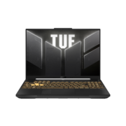 Ноутбук Ноутбук/ ASUS TUF F16 FX607VU-RL061 16"(1920x1200 (матовый, 144Hz) IPS)/Intel Core 5 210H(2.2Ghz)/16384Mb/512PCISSDGb/noDVD/Ext:nVidia GeForce RTX4050(6144Mb)/Cam/BT/WiFi/56WHr/war 1y/2.2kg/Mecha Gray/DOS