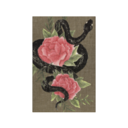 Блокнот Moleskine LIMITED EDITION YEAR OF THE SNAKE LECNYSNKQP060BOX 130х210мм 176стр. линейка твердая обложка подар.кор. Snake Roses