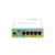 Маршрутизатор MikroTik hEX PoE lite with 650MHz CPU, 64MB RAM, 5xLAN (four with PoE out), USB, RouterOS L4, plastic case and PSU