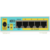 Маршрутизатор MikroTik hEX PoE lite with 650MHz CPU, 64MB RAM, 5xLAN (four with PoE out), USB, RouterOS L4, plastic case and PSU