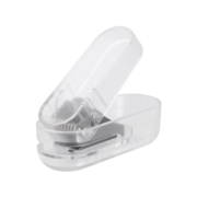 Дырокол Deli NS088white макс.:10лист. пластик белый отв.:1