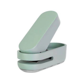 Дырокол Deli NS088green макс.:10лист. пластик зеленый отв.:1