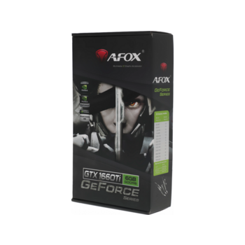 Видеокарта Afox PCI-E 3.0 AF1660TI-6144D6H1-V4 NVIDIA GeForce GTX 1660TI 6Gb 192bit GDDR6 1500/12000 DVIx1 HDMIx1 DPx1 HDCP Ret