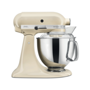 Настольный миксер KitchenAid Настольный миксер с откидным блоком Artisan 4.8 л, кремовый