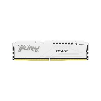Память Kingston DDR 5 DIMM 16Gb PC48000, 6000Mhz, Kingston FURY Beast White XMP CL30 (KF560C30BW-16)