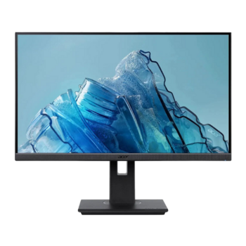 Монитор 27" ACER B277UGbmiiprzx black (IPS, 2560x1440, 178/178, 350cd/m2, 1000:1 (100M:1), 4ms, 120Hz, HAS, 2xHDMI, DP, USB-Hub, MM) (UM.HB7CD.G04)