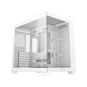Корпус Deepcool CG530 WH белый без БП ATX 10x120mm 4x140mm 1xUSB2.0 2xUSB3.0 audio bott PSU