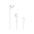Гарнитура вкладыши Apple EarPods A3046 1.1м белый проводные в ушной раковине (MYQY3ZM/A)