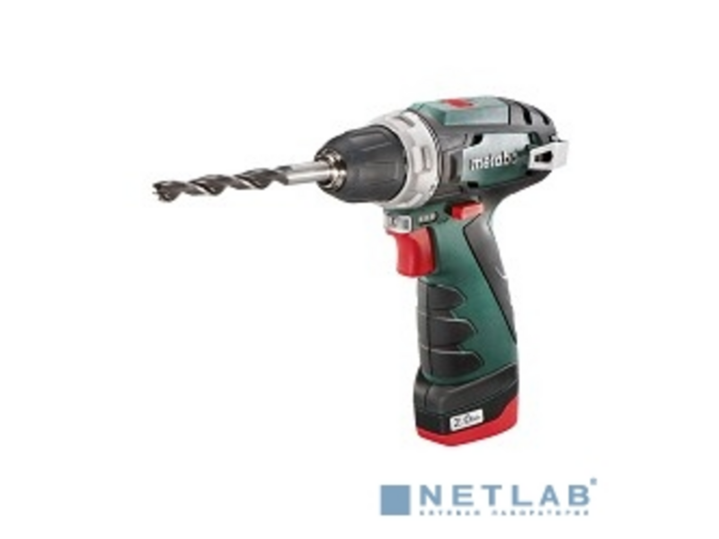 Дрель-шуруповерт Metabo PowerMaxx BS Basic аккум. патрон:быстрозажимной (кейс в комплекте) (600080500)