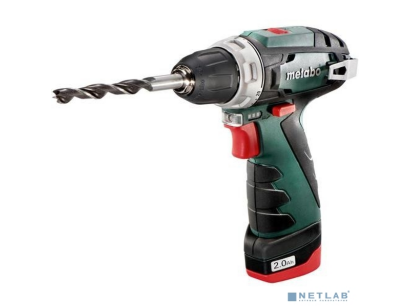 Дрель-шуруповерт Metabo PowerMaxx BS аккум. патрон:быстрозажимной (600984000)
