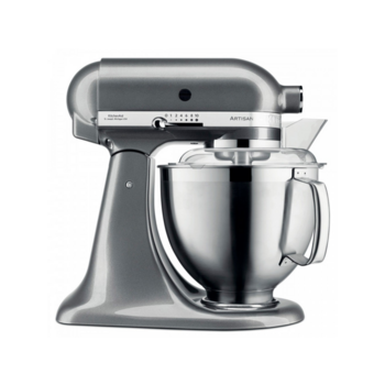 Настольный миксер KitchenAid Настольный миксер с откидным блоком Artisan 4.8 л, серебряный медальон