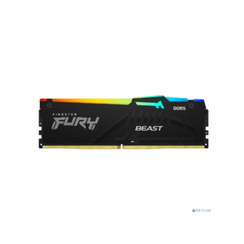 Память оперативная Память оперативная/ Kingston 32GB 6000MT/s DDR5 CL36 DIMM (Kit of 2) FURY Beast RGB EXPO