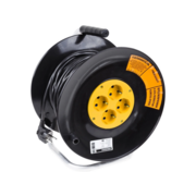 Удлинитель силовой PROconnect STANDARD (11-7604) 3x1.0кв.мм 4розет. 20м ПВС 10A катушка черный