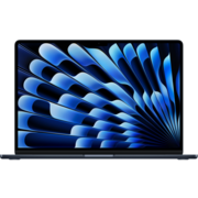 Ноутбук Apple MacBook Air A3241 M4 10 core 16Gb SSD512Gb/10 core GPU 15.3" Liquid Retina (2880x1864) macOS midnight WiFi BT Cam (MW1M3HN/A)