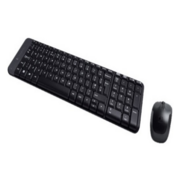 Комплект (клавиатура + мышь) Комплект (клавиатура + мышь)/ Keyboard+mouse Logitech Wireless Desktop MK220 (USB, FM, keyboard:2xAAA, mouse:optical, 1000dpi, 3btn+Roll, 1xAA) Retail