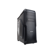 Корпус ZALMAN Z3 PLUS, ATX, BLACK, WINDOW, 2x5.25", 5x3.5", 1x2.5", 2xUSB2.0, 1xUSB3.0, FRONT 1x120mm, REAR 1x120mm, TOP 2x120mm