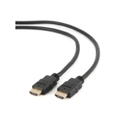 Кабель Cablexpert Кабель HDMI, 19M/19M, v2.0, медь, позол.контакты, экран, 1м, черный, пакет